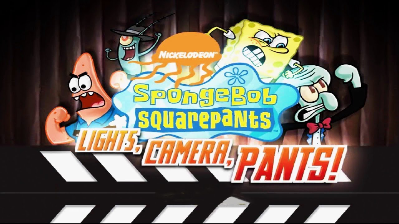 spongebob squarepants lights camera pants cutscenes - Youtube Kids