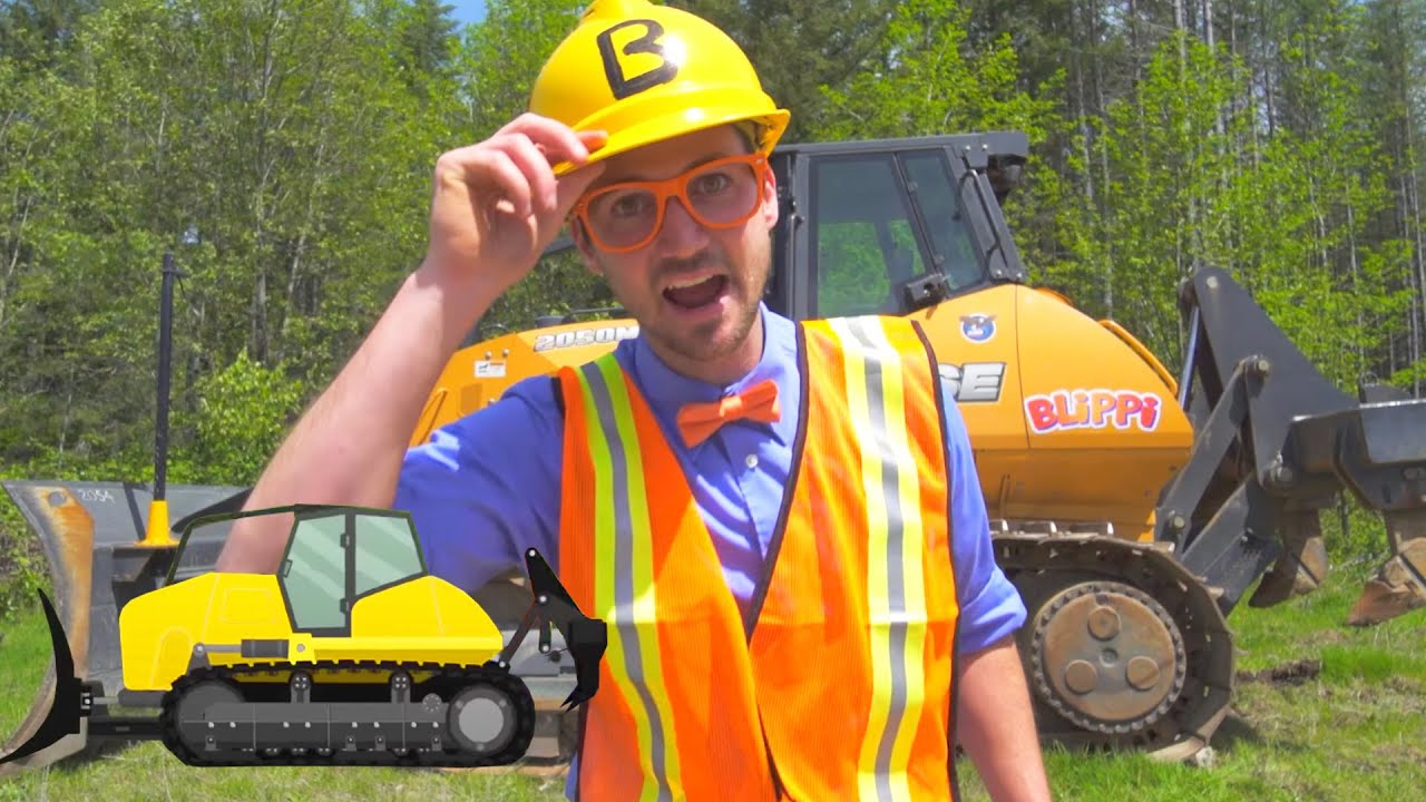 Blippi bulldozer song - Youtube Kids