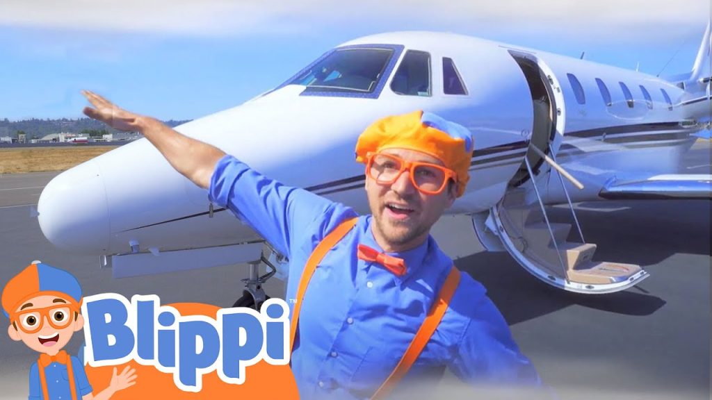 Blippi airplane - Youtube Kids