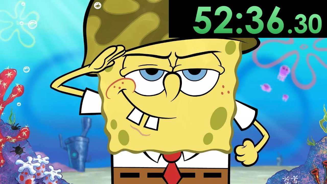Spongebob Squarepants Speedrun Kids