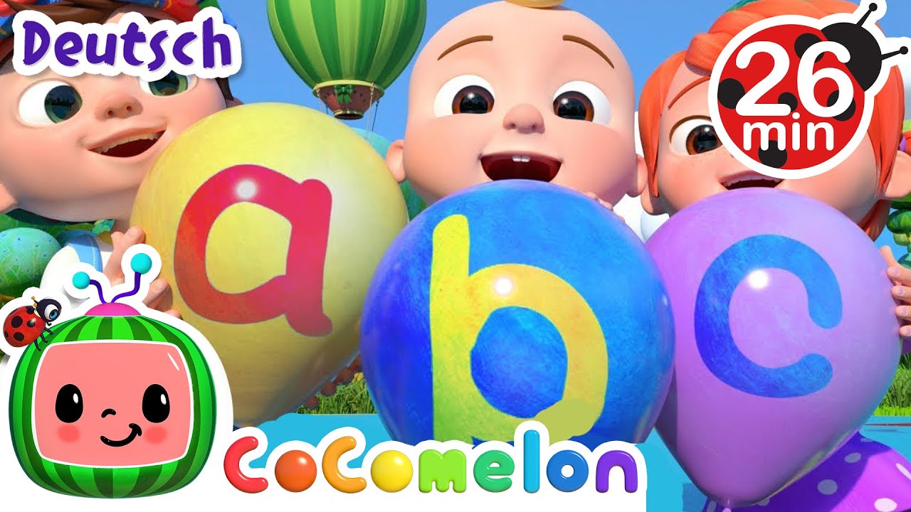 ABC-Lied mit Luftballons - Youtube Kids
