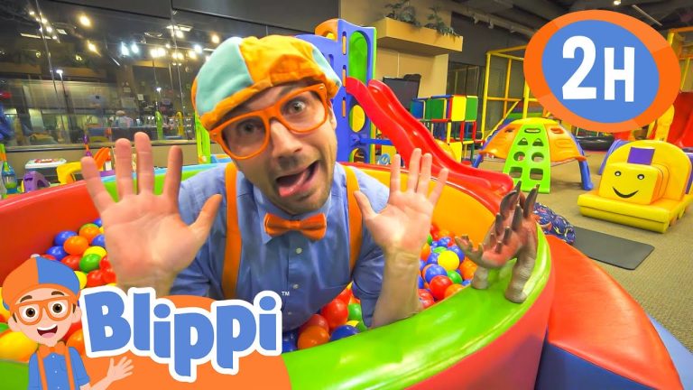 Blippi Playground Visits Kids