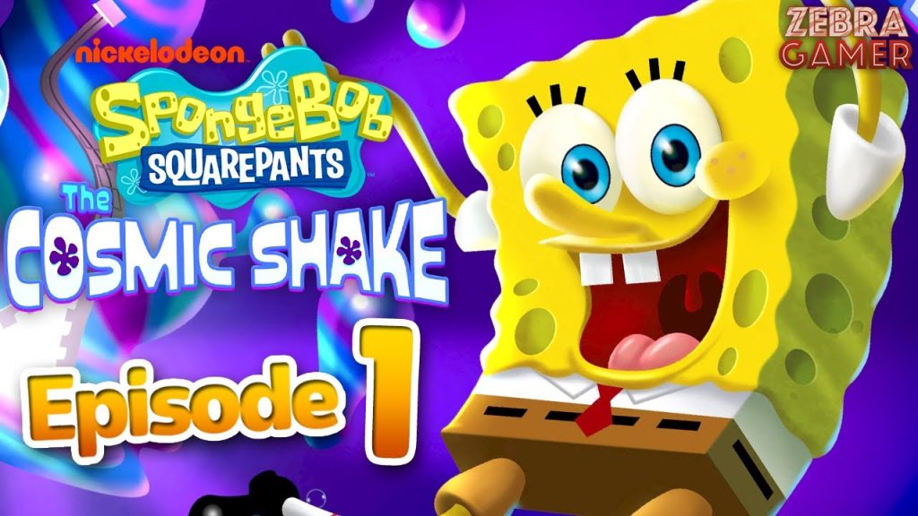 Spongebob Squarepants The Cosmic Shake Gameplay - Youtube Kids