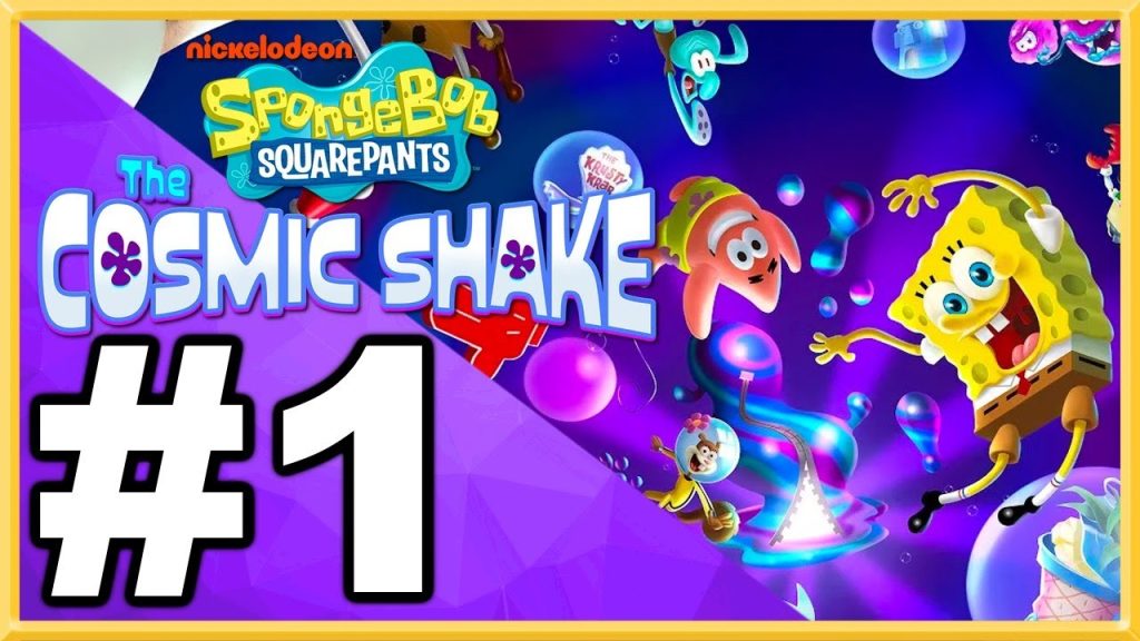 spongebob squarepants the cosmic shake gameplay part 1 - Youtube Kids