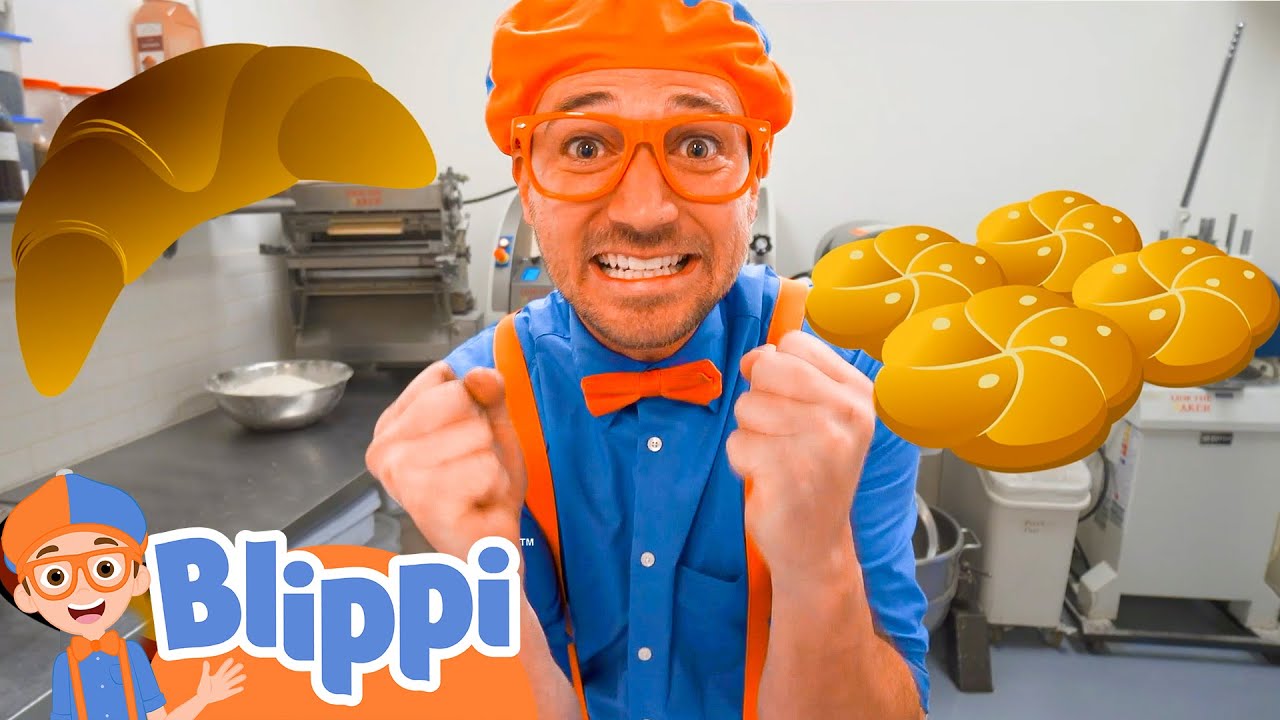 blippi visits a bakery - Youtube Kids