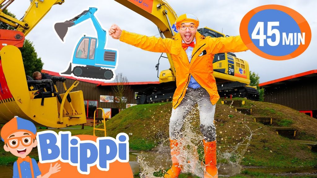 blippi construction vehicles - Youtube Kids