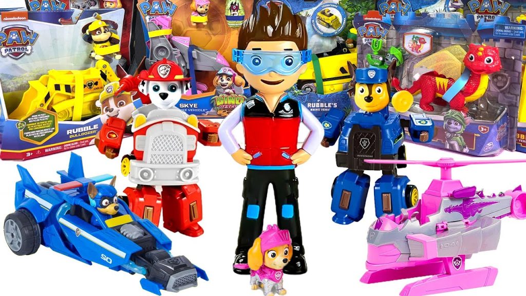 Paw Patrol Unboxing Collection Review - Youtube Kids