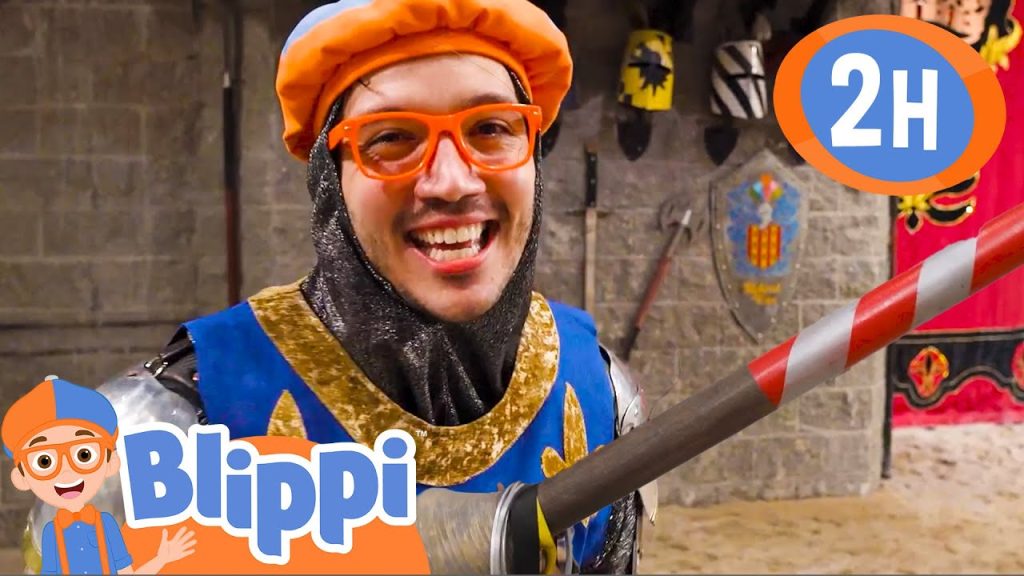 blippi explores a castle - Youtube Kids