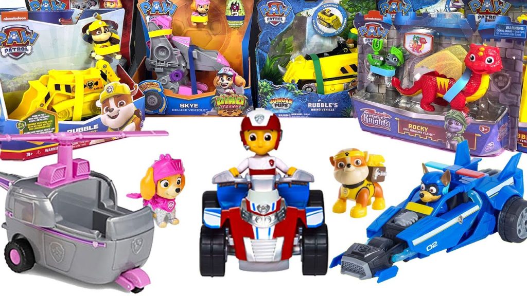 Paw Patrol Unboxing Collection Review - Youtube Kids