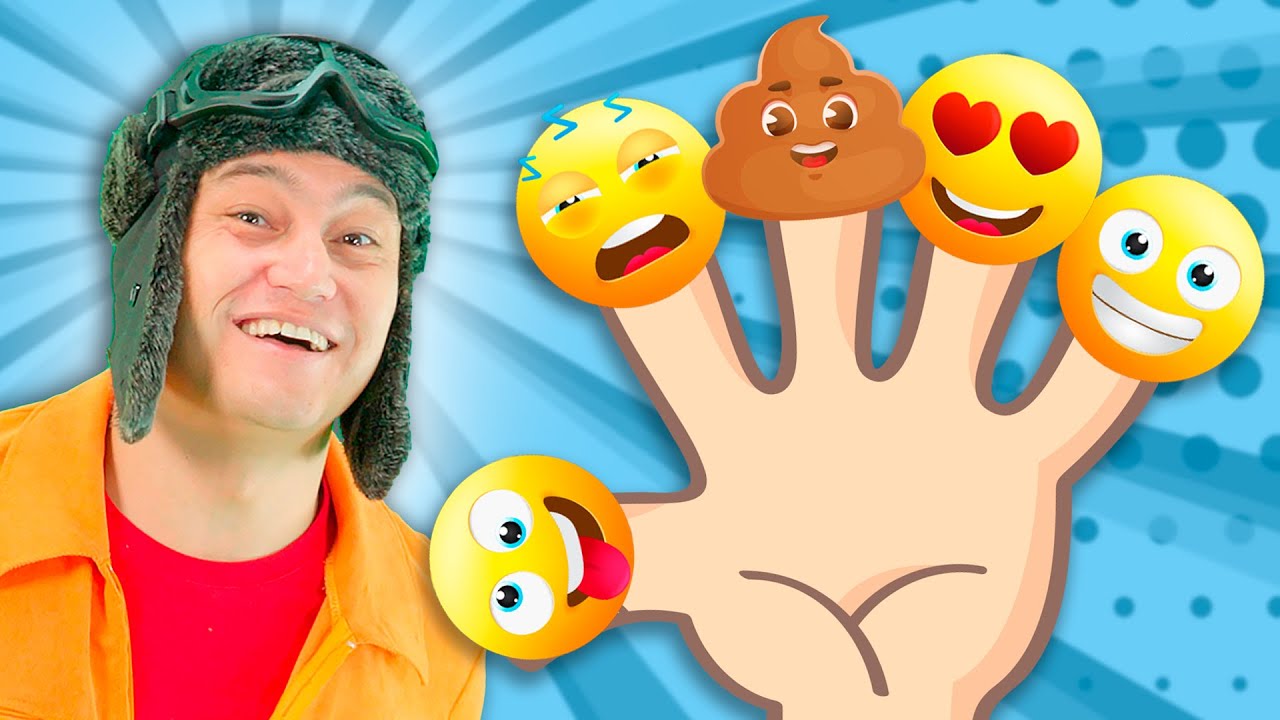 finger family emoji song + more doremi kids songs - Youtube Kids