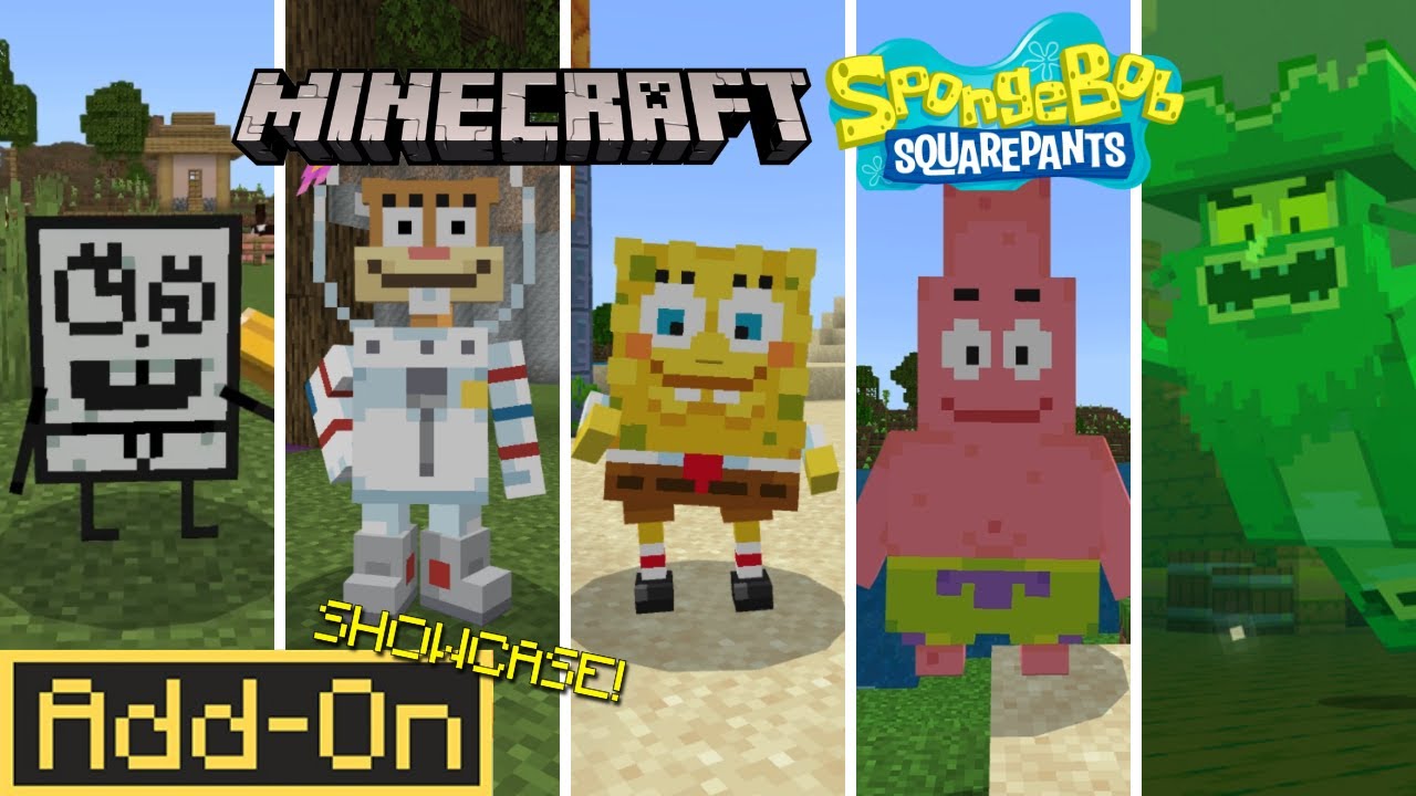 minecraft spongebob addon - Youtube Kids