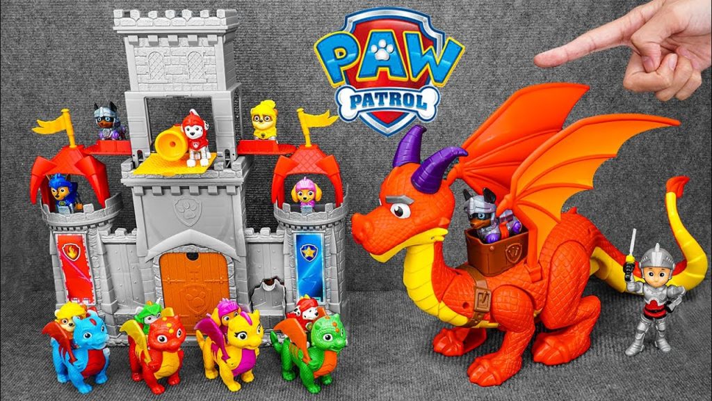 Paw Patrol Chase Rescue Knights Castle HQ Transforming 11 Pcs main image 1