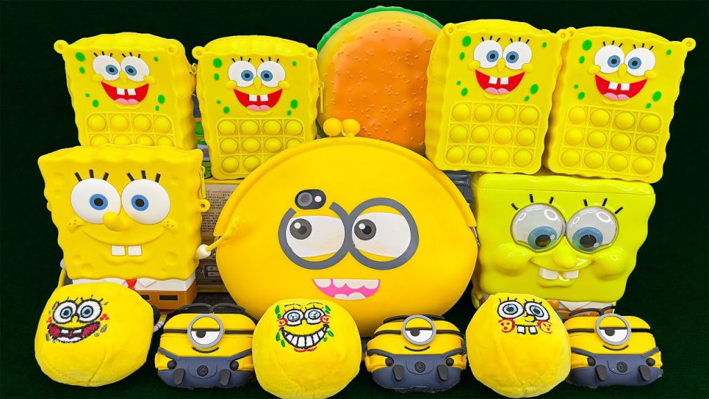 spongebob squarepants toy colletion - Youtube Kids