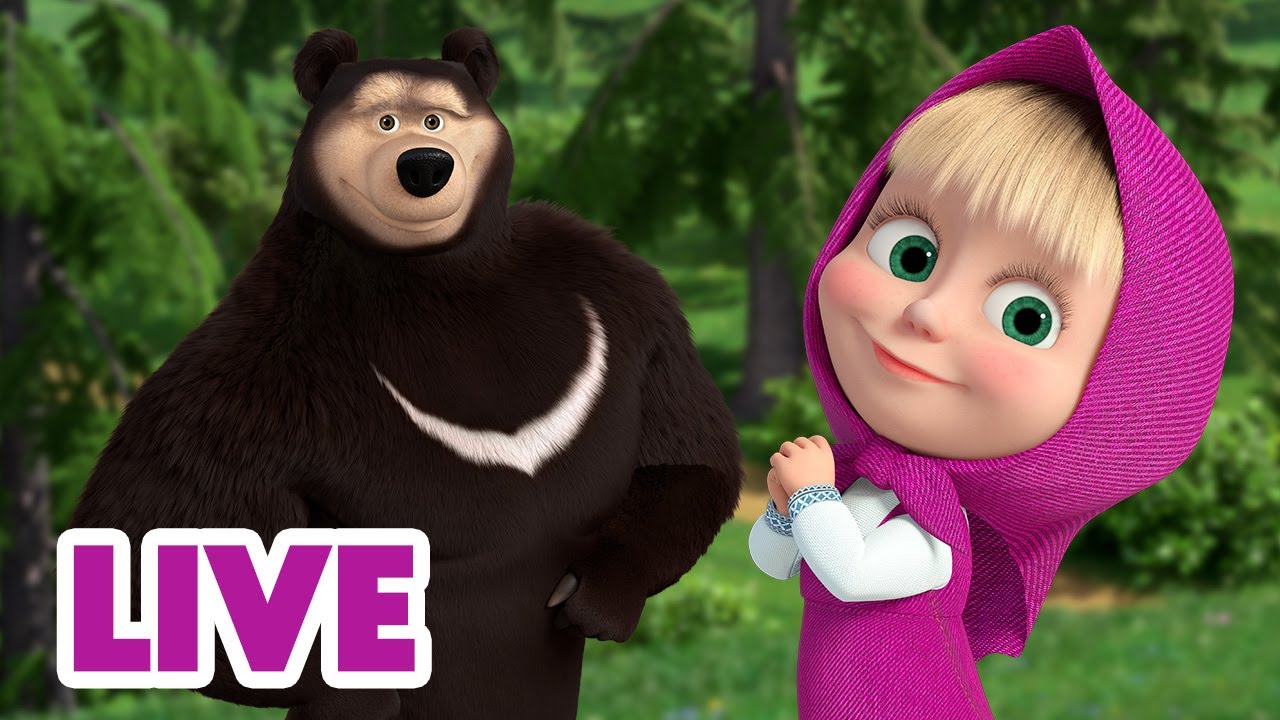 masza i niedźwiedź po polsku - Youtube Kids