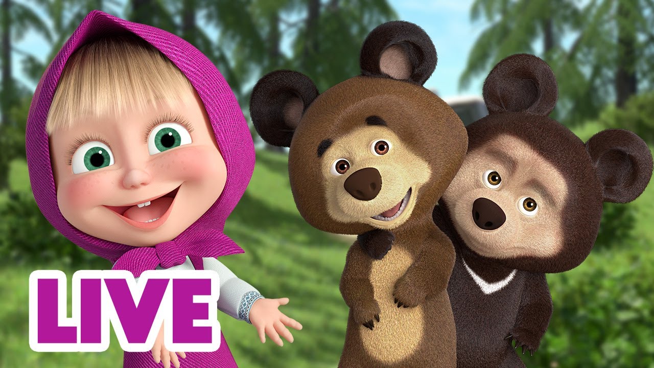 masza i niedźwiedź po polsku - Youtube Kids