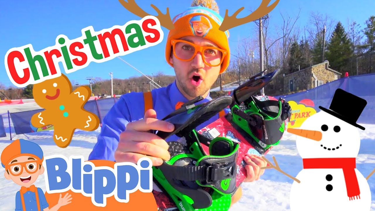 Blippi Educational Snow Activities Kids