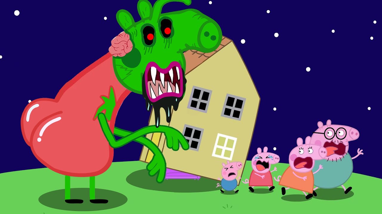 Peppa Pig Zombie Invasion - Youtube Kids