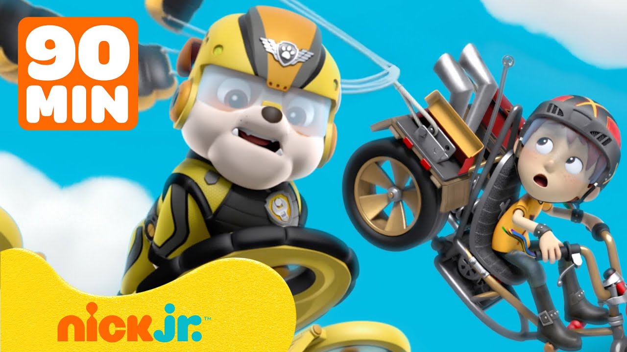 Carrera First PAW Patrol – On The Double – Set Pista Slot Car Per Bambini 3+ Anni, Con Chase E Rubble