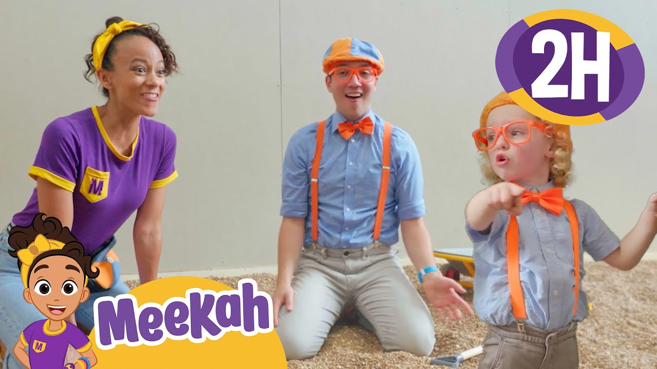 Blippi and Meekah Love to Color Activity Book