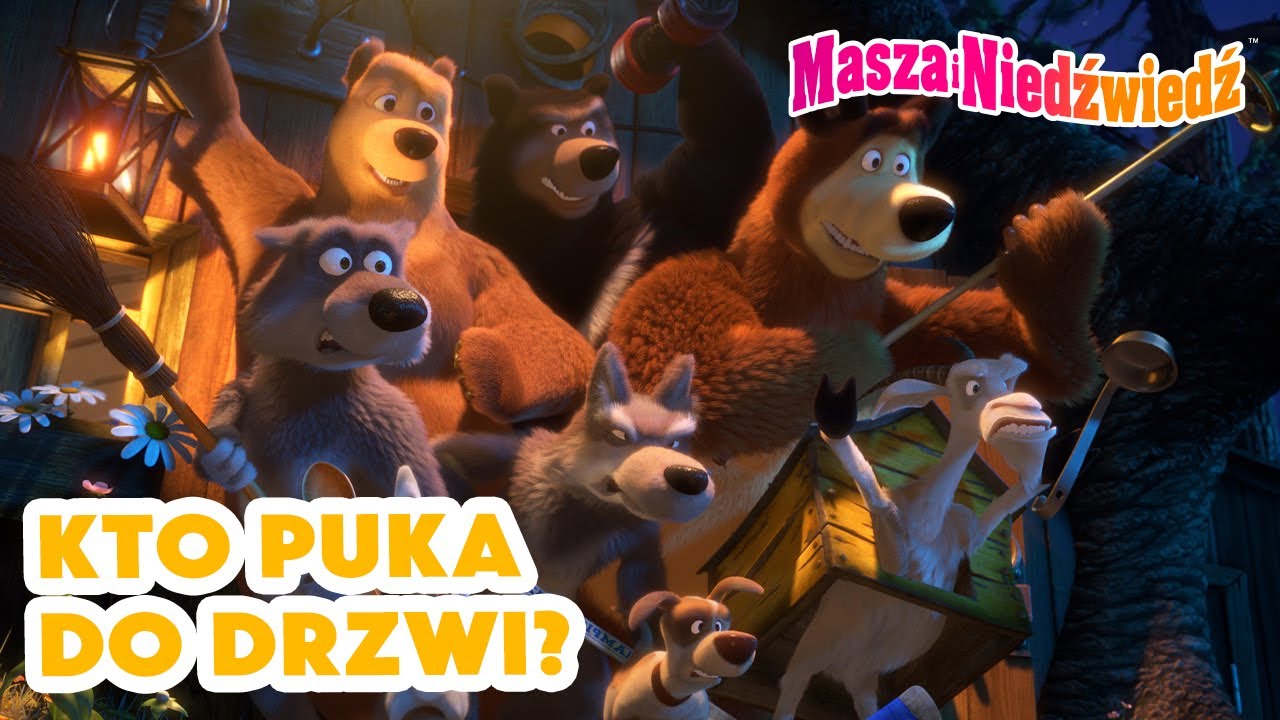 masza i niedźwiedź po polsku - Youtube Kids