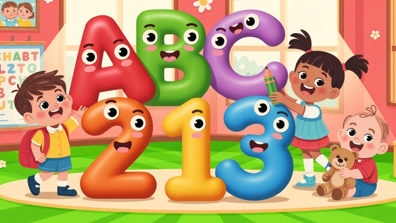 Shapes Colors And Numbers For Toddlers Youtube Kids