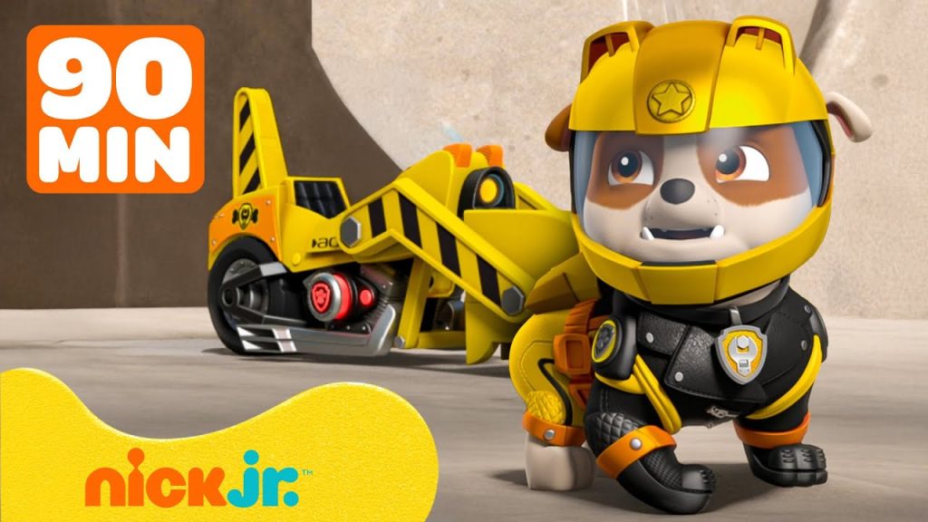 Paw Patrol Racers – Rubble Con Mini Veicolo – Giocattolo Per Bambini – La Squadra Dei Cuccioli - 5
